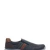 Pavers Men's Wide Fit Slip-On Trainers