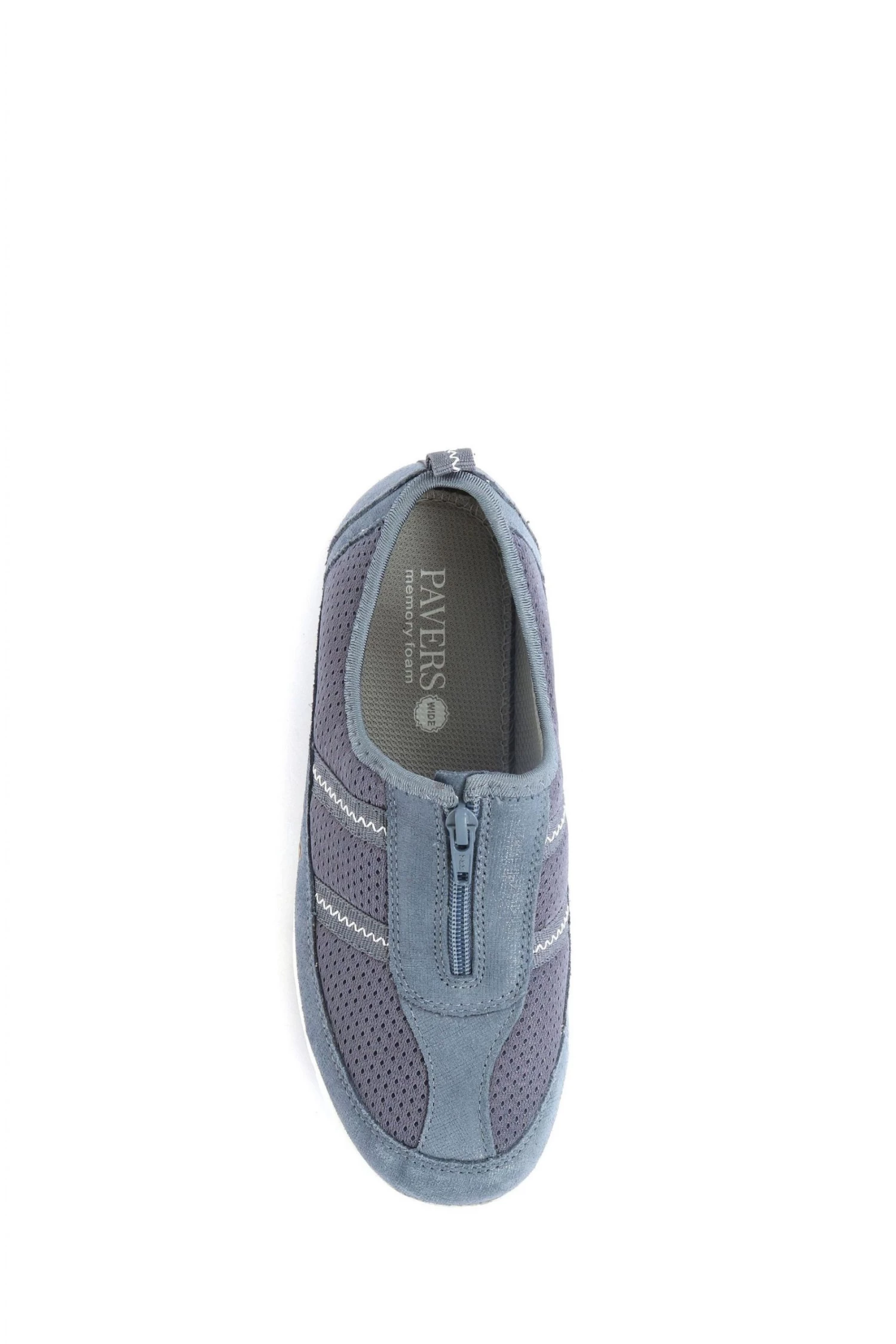 Pavers Blue Lightweight Slip-On Trainers 4 Pavers Blue Lightweight Slip-On Trainers - Image 4