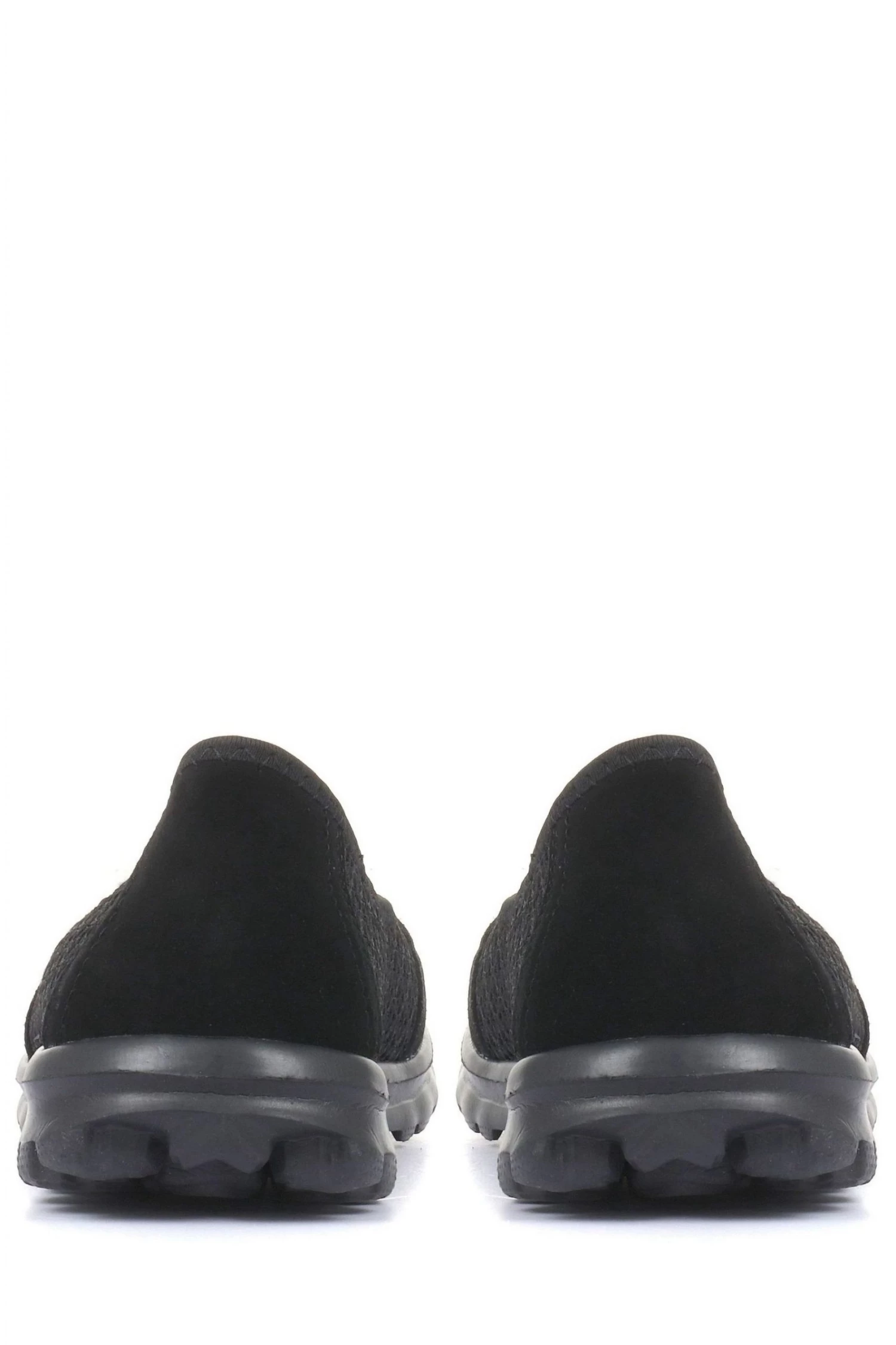 Pavers Black Ladies Lightweight Trainer Pumps 3 Pavers Black Ladies Lightweight Trainer Pumps - Image 3