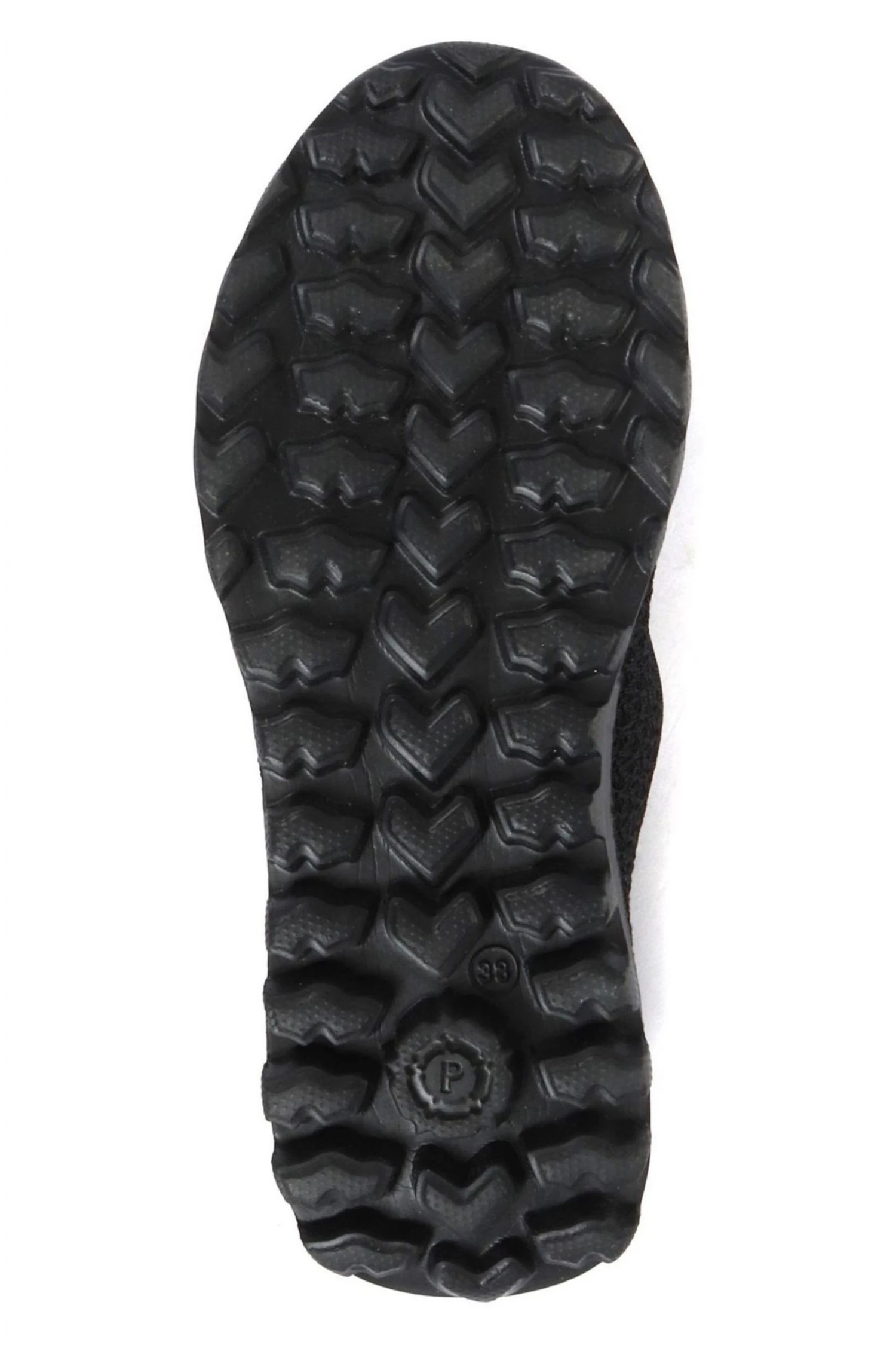 Pavers Black Ladies Lightweight Trainer Pumps 5 Pavers Black Ladies Lightweight Trainer Pumps - Image 5