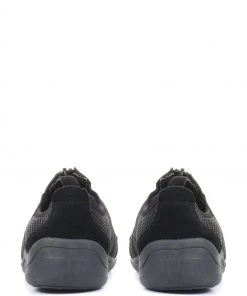 Pavers Black Ladies Casual Zip Up Trainers -Pavers Sales Shop unnamed file 863 scaled