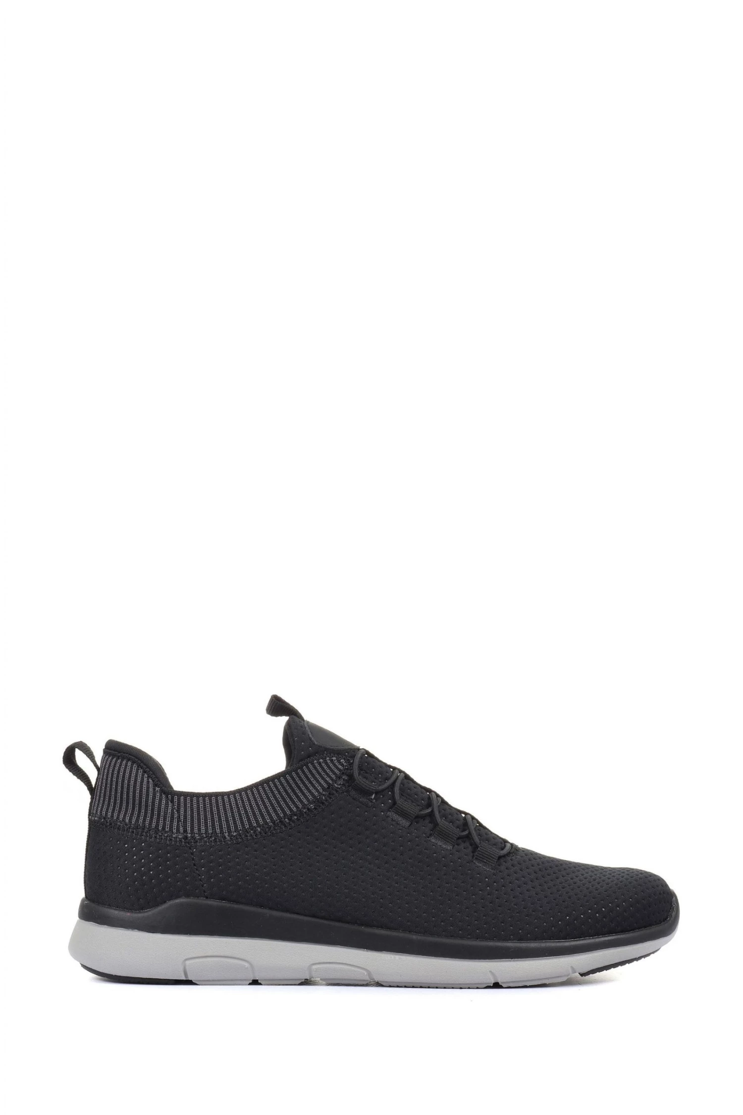 Pavers Black Lightweight Slip-On Trainers 1 Pavers Black Lightweight Slip-On Trainers