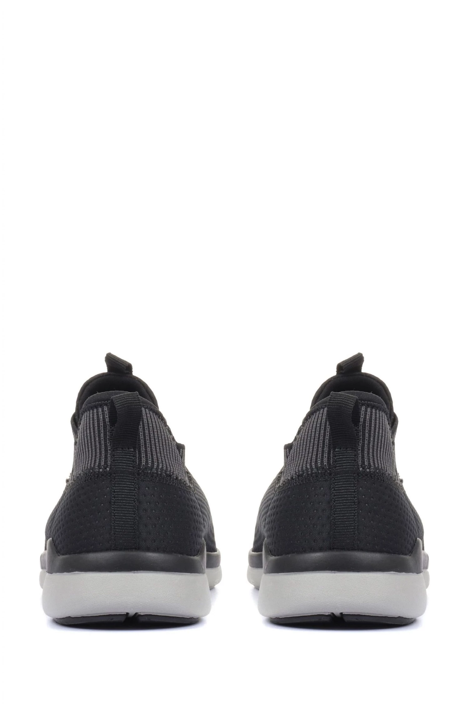 Pavers Black Lightweight Slip-On Trainers 3 Pavers Black Lightweight Slip-On Trainers - Image 3