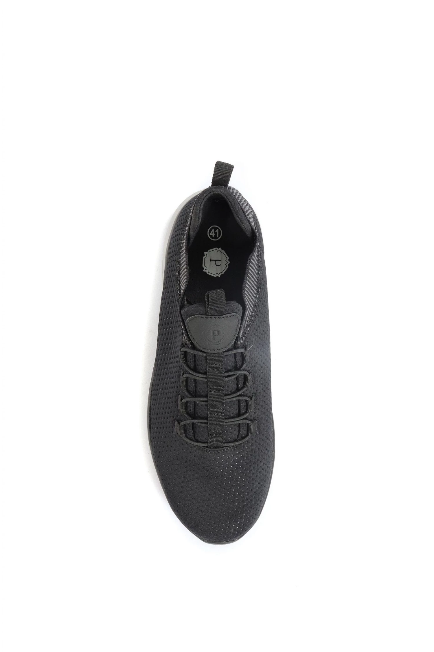 Pavers Black Lightweight Slip-On Trainers 4 Pavers Black Lightweight Slip-On Trainers - Image 4