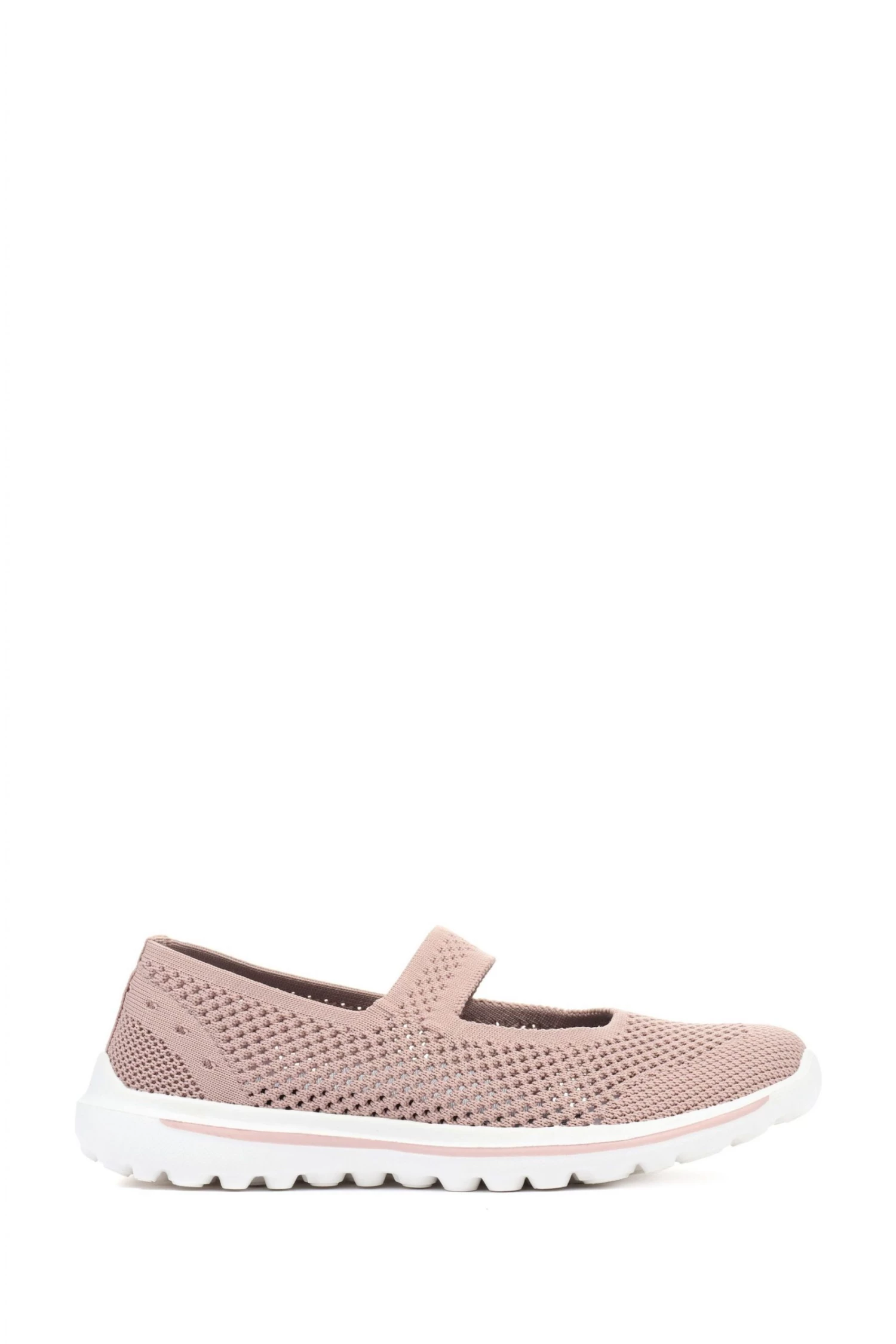 Pavers Pink Ladies Wide Fit Stretch Mary Jane Trainers 1 Pavers Pink Ladies Wide Fit Stretch Mary Jane Trainers