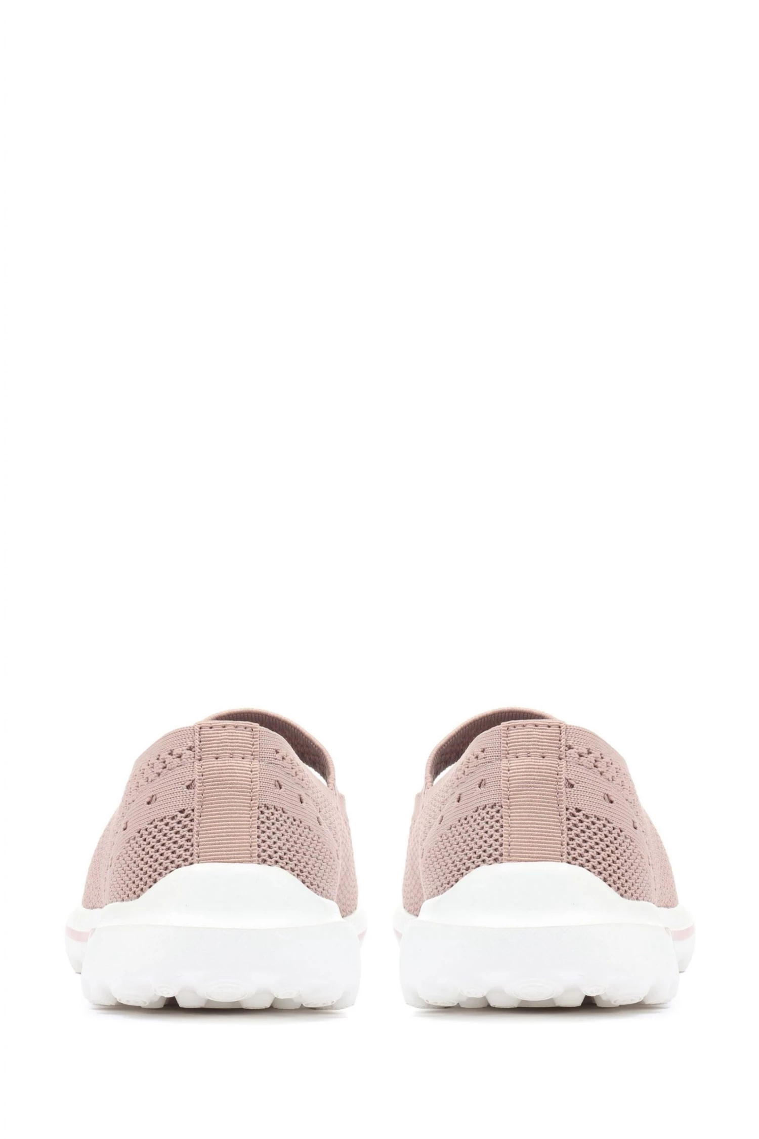 Pavers Pink Ladies Wide Fit Stretch Mary Jane Trainers 3 Pavers Pink Ladies Wide Fit Stretch Mary Jane Trainers - Image 3