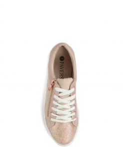 Pavers Ladies Rose Pink Lace-Up Trainers -Pavers Sales Shop unnamed file 906 scaled