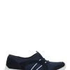 Pavers Blue Ladies Lightweight Slip-On Trainers