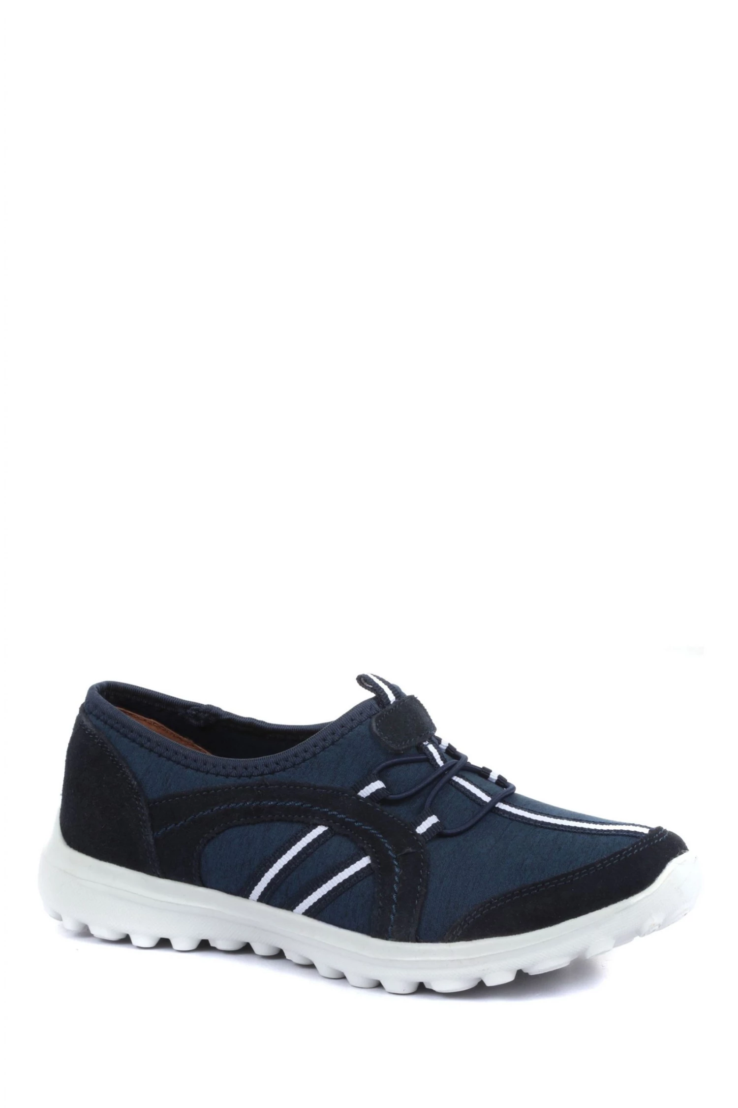 Pavers Blue Ladies Lightweight Slip-On Trainers 2 Pavers Blue Ladies Lightweight Slip-On Trainers - Image 2