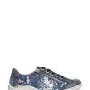 Pavers Blue Casual Lace-Up Trainers