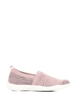 Pavers Pink Lightweight Slip-On Trainers