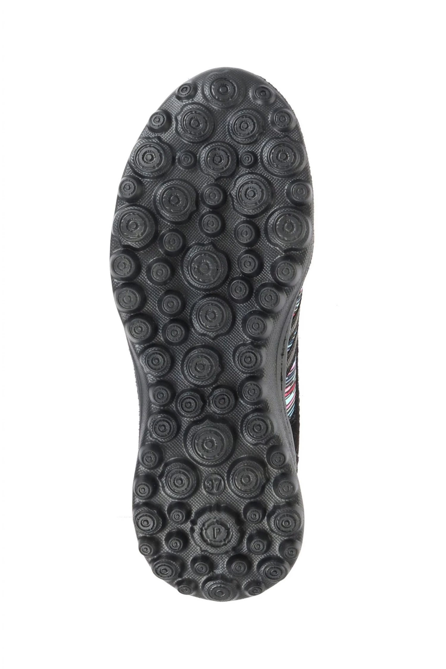 Pavers Ladies Black Wide Fit Lightweight Slip-On Trainers 5 Pavers Ladies Black Wide Fit Lightweight Slip-On Trainers - Image 5